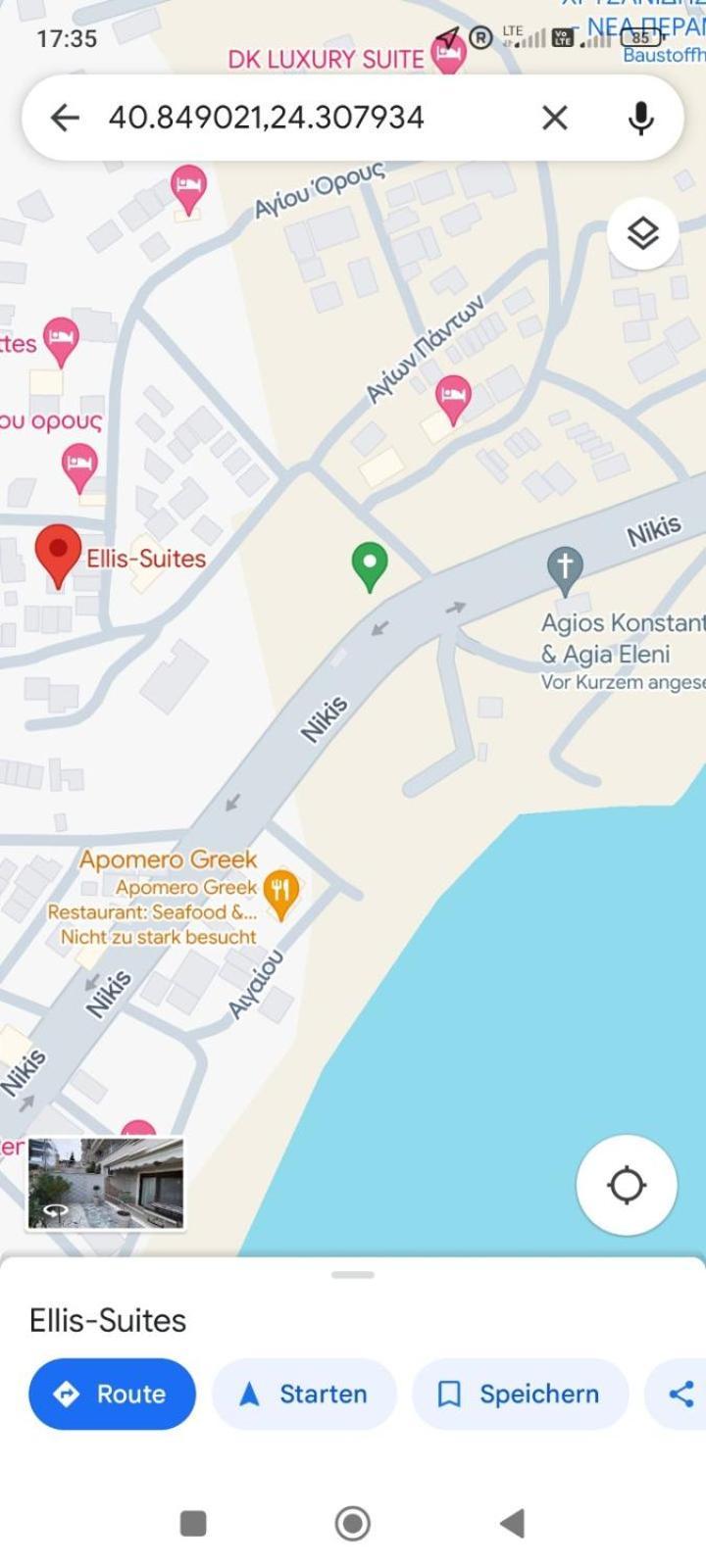 Ellis-Suites Nea Peramos Kavala المظهر الخارجي الصورة